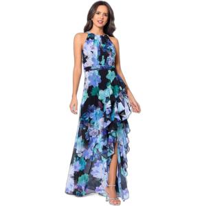 Betsy & Adam Women’s A26602(Black/Teal Blue)