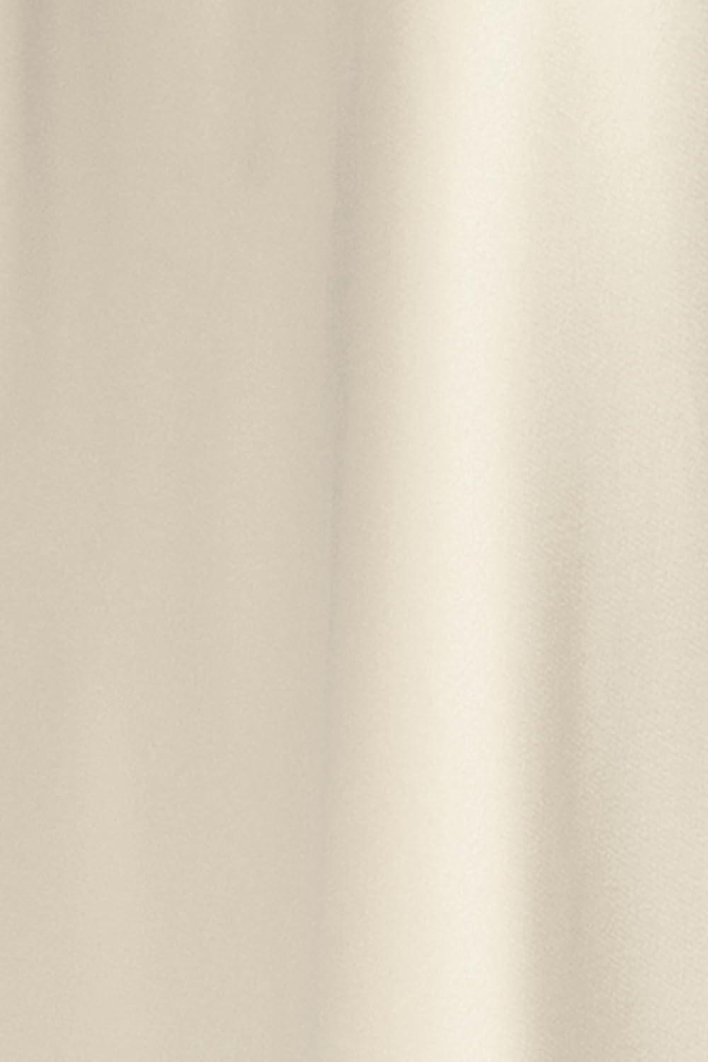 image:imageXscape Womens Satin Mock Neck Halter Floor Length DressChampagne
