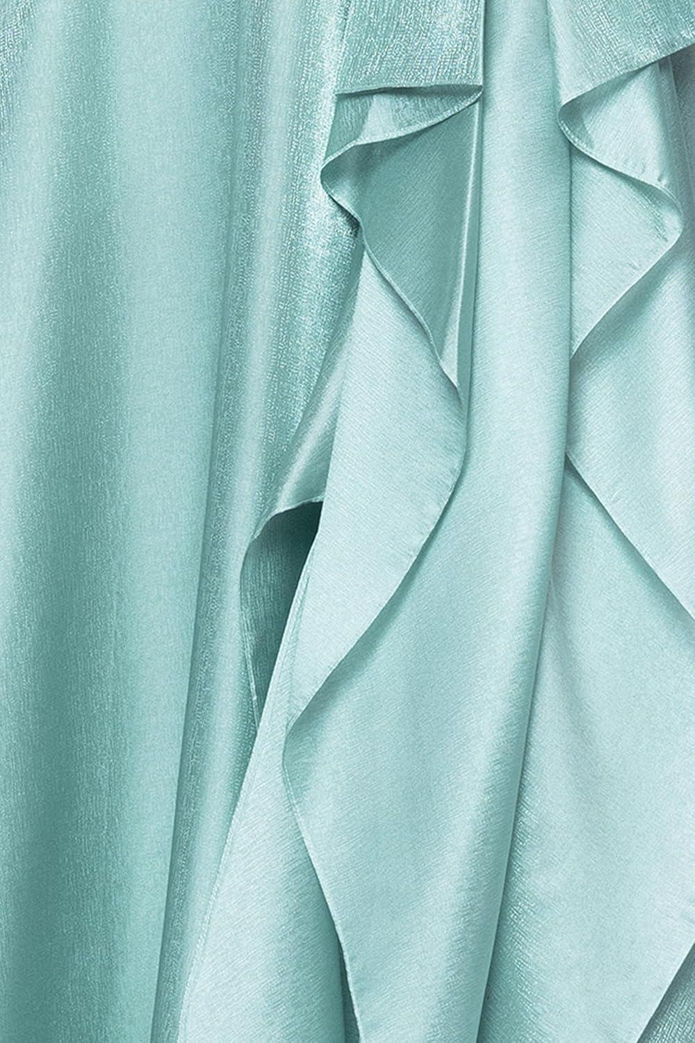 image:imageXscape Womens Organza Strapless Floor Length DressSeafoam