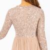 Maya Deluxe Maya Robe Longue À Manches Longues pour Femme Taupe Blush Robe de Demoiselle d&rsquo;honneur Femme (Lot de 1)(Blush Taupe)