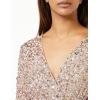 Maya Deluxe Robe d&rsquo;invitée de Mariage Femme Manches Longues et col V Vert(Taupe Blush)