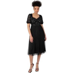 Maya Deluxe Dress Femme(Noir)