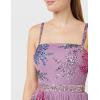 Maya Deluxe Womens Sequin Dress for Ladies Maxi Stripes Floral Embellishment Sleeveless Wedding Guest Prom Bridesmaid Robe Formelle Femme(Mauve)
