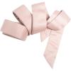 Maya Deluxe Womens Sash Belt Ladies Satin Sash Waist Tie Ribbon Bow Accessory For Bridesmaids Bridal Wedding Prom Evening Occasion ceinture De las mujeres(Frosted Pink)
