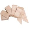 Maya Deluxe Womens Sash Belt Ladies Satin Sash Waist Tie Ribbon Bow Accessory For Bridesmaids Bridal Wedding Prom Evening Occasion ceinture De las mujeres(Taupe Blush)