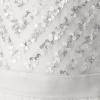 Maya Deluxe Robe Midi pour Fille avec Paillettes pour Mariage, Anniversaire, Demoiselle d&rsquo;honneur(Ivoire)