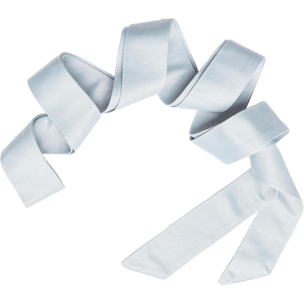 image:imageMaya Deluxe Ceinture pour Tenue de Ceremonie Femme en Satin de Taille Nud Accessoire pour Demoiselles Dhonneur Mariage Robe Belt FemmeIce Blue