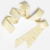 Maya Deluxe Ceinture pour Tenue de Ceremonie Femme en Satin de Taille Nœud Accessoire pour Demoiselles D&rsquo;honneur Mariage Robe Belt Femme(Citron)